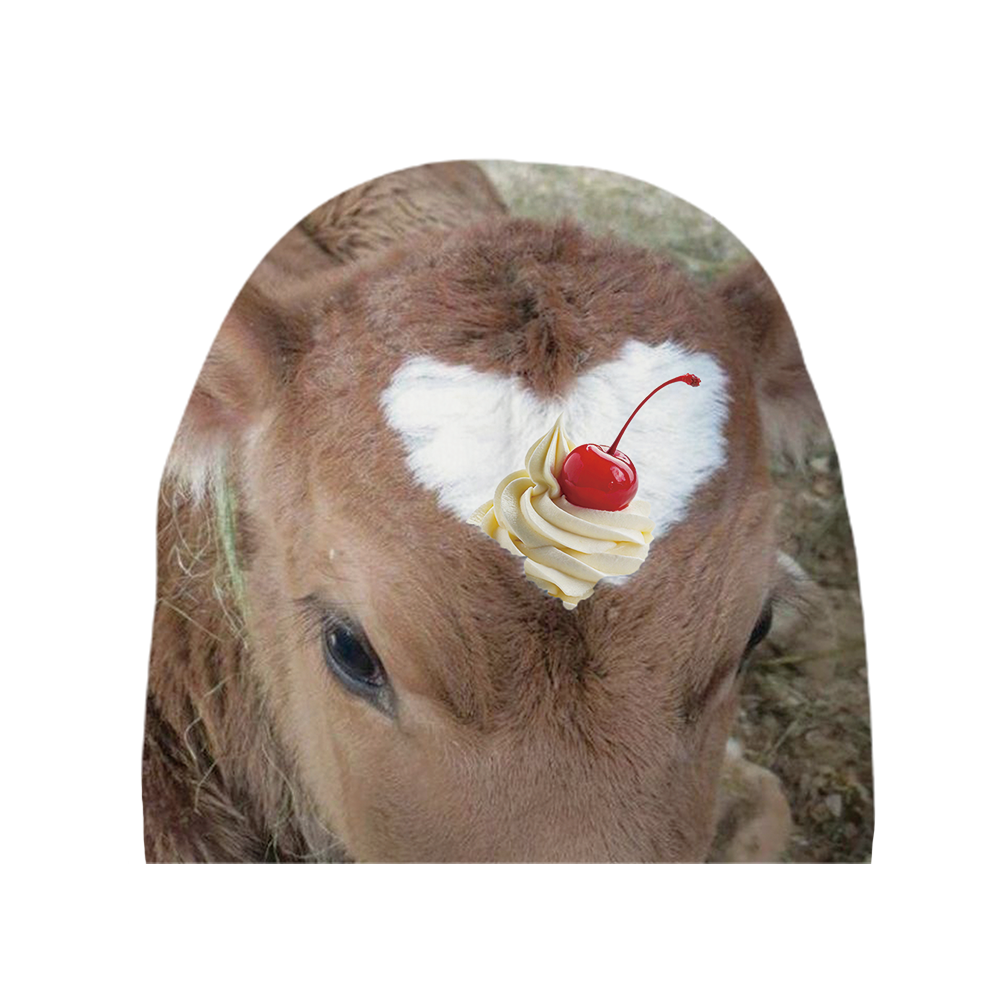 Creamy Little Deer Beanie