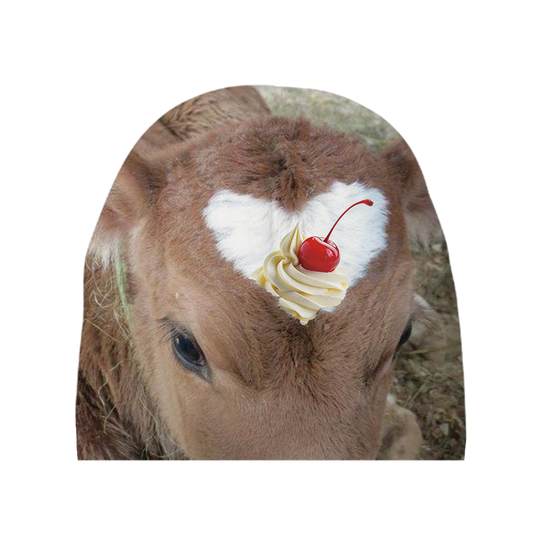 Creamy Little Deer Beanie